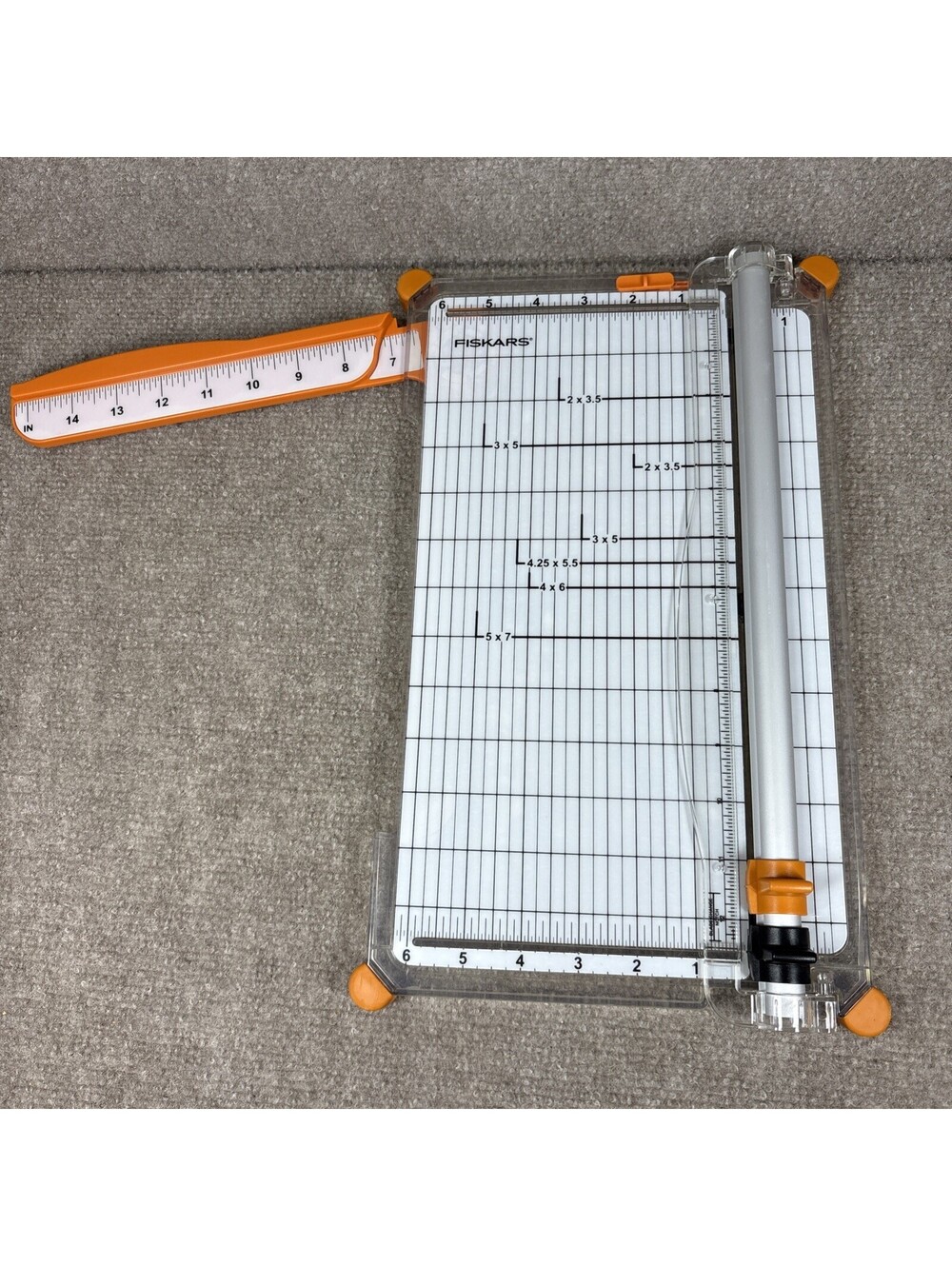 Fiskars Deluxe Paper Trimmer w/ Removable Blade 12” Set Of 2 Blades